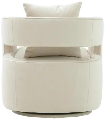 Kennedy Cream Swivel Chair