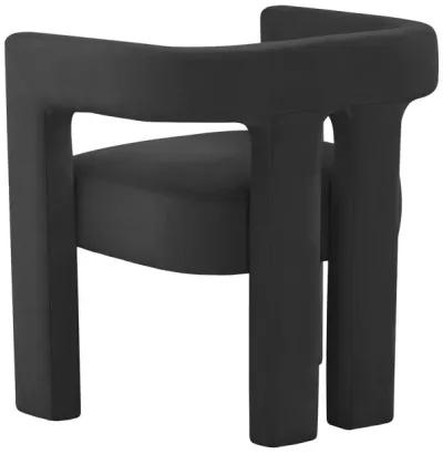 Sloane Black Velvet Chair