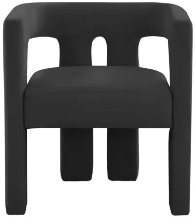 Sloane Black Velvet Chair