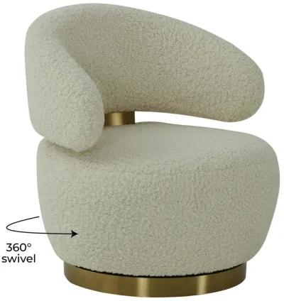 Austin Faux Shearling Chair