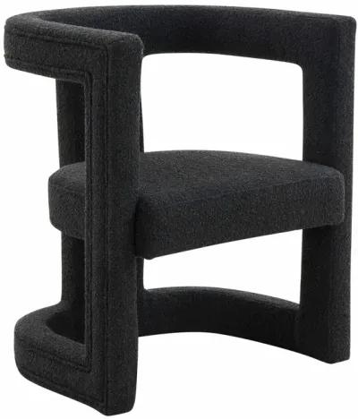 Ada Black Boucle Chair