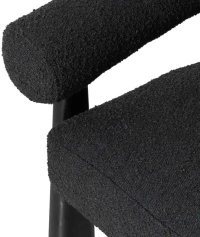 Spara Black Performance Boucle Accent Chair