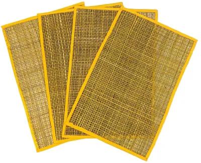 Peele Yellow Seagrass Placemats - Set of 4