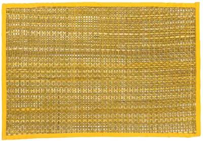 Peele Yellow Seagrass Placemats - Set of 4