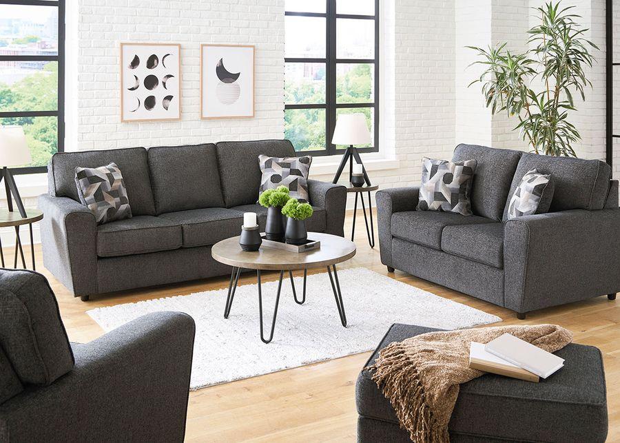 Areida Gray Loveseat