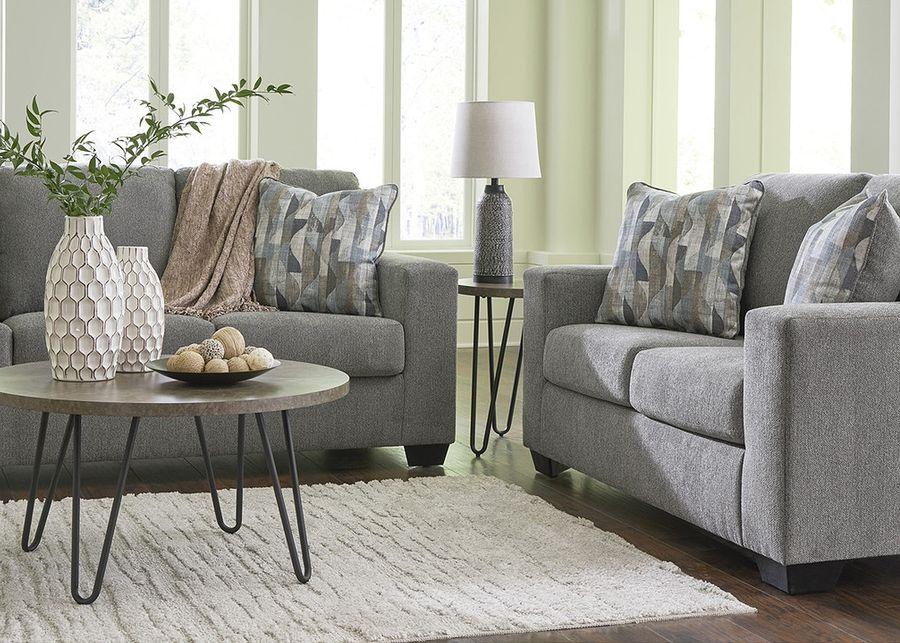 Sanford Gray Loveseat