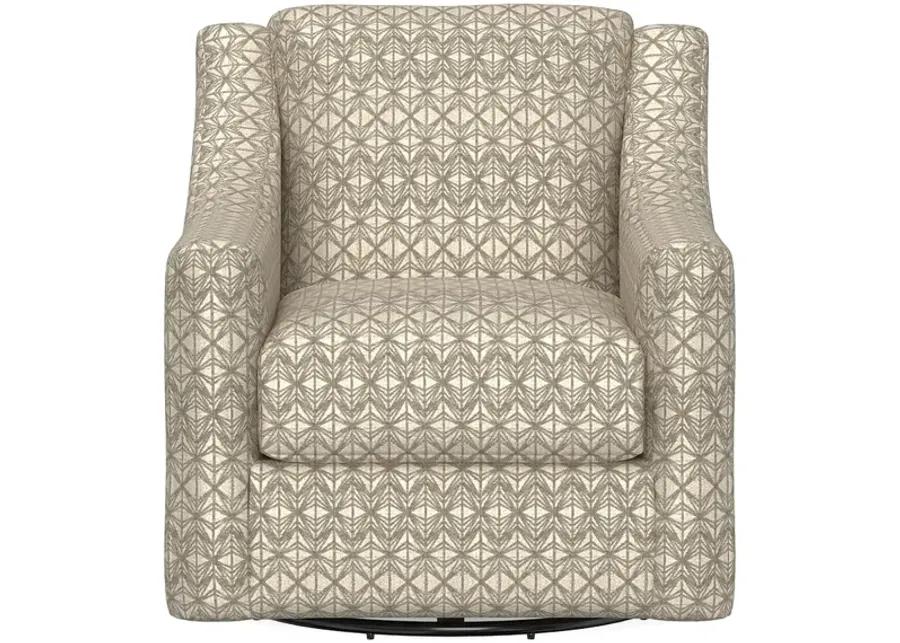 Kenwood Tan Accent Swivel Chair