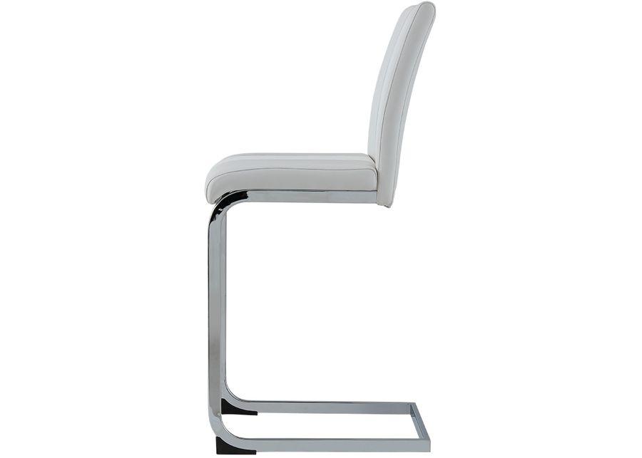 Chloe White Counter Height Chair