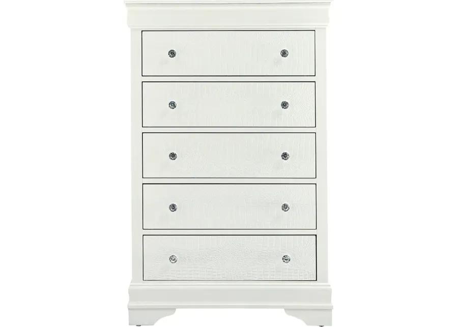 Lombardy White Chest