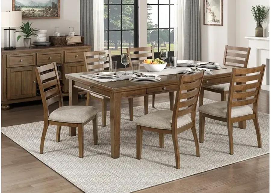 Stafford Cherry 5 Pc. Dinette Plus 2 Free Chairs