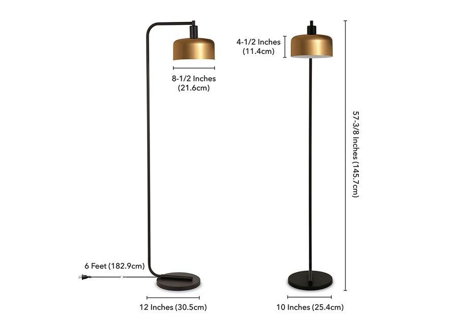 Cadmus Bronze Floor Lamp