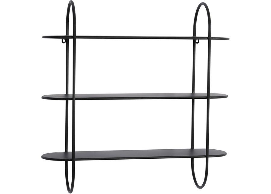 Dorado Iron 3-Tier Wall Shelf