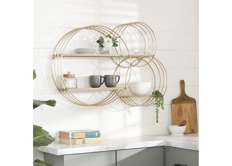 Suzette Circular Wall Shelf