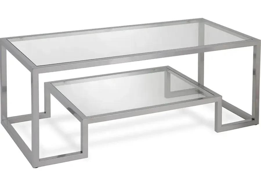 Athena Silver Cocktail Table