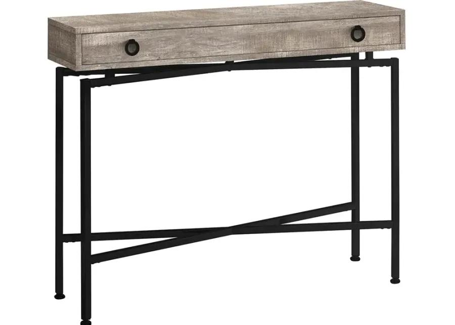 Celine Taupe Console Table