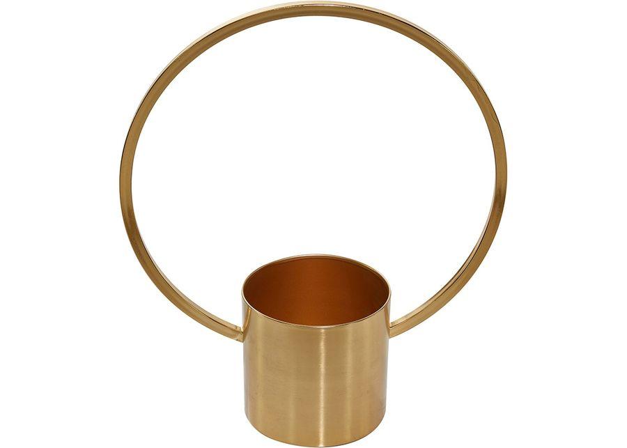 Set of 2 Veronica Gold Wall Planters