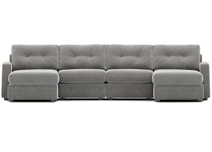 ModularOne Gray 4 Pc. Sectional By Drew & Jonathan