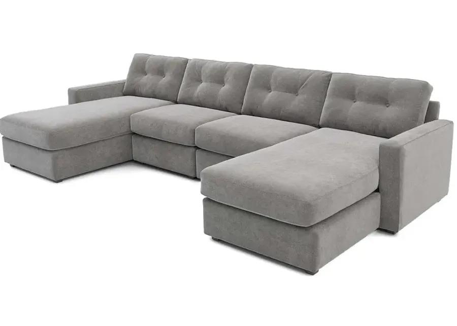 ModularOne Gray 4 Pc. Sectional By Drew & Jonathan