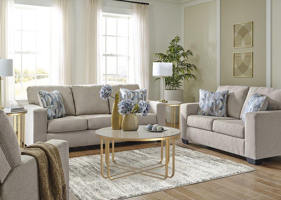 Sanford Taupe 3 Pc. Living Room