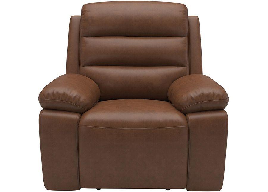 Duke Brown Leather 3 Pc. Power Reclining Living Room W/ Power Headrests