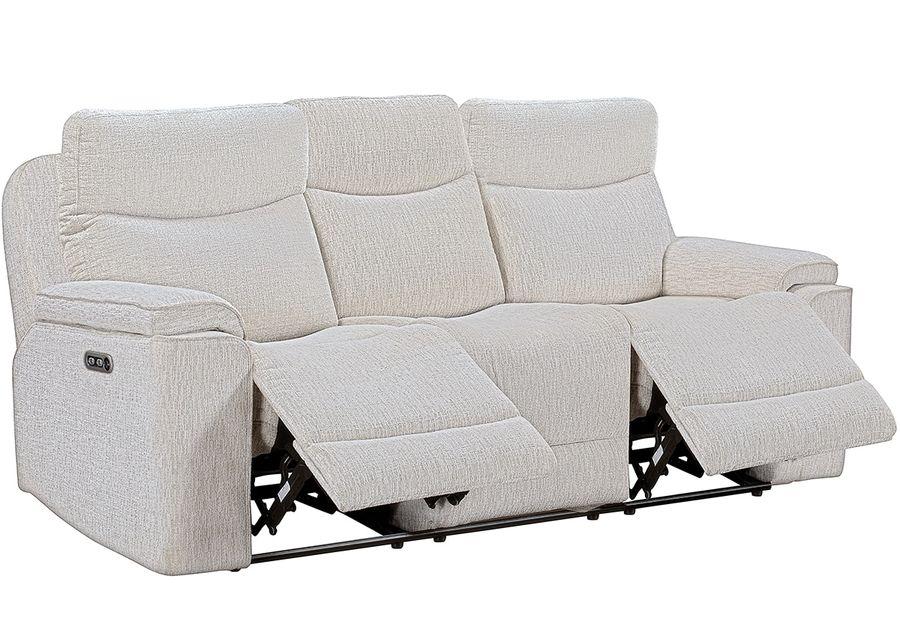 Violette White 2 Pc. Power Reclining Living Room W/ Power Headrests