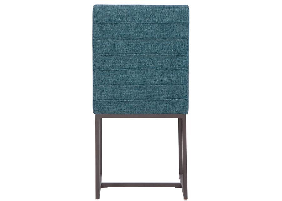 Callie 5 Pc. Dinette W/ Teal Chairs