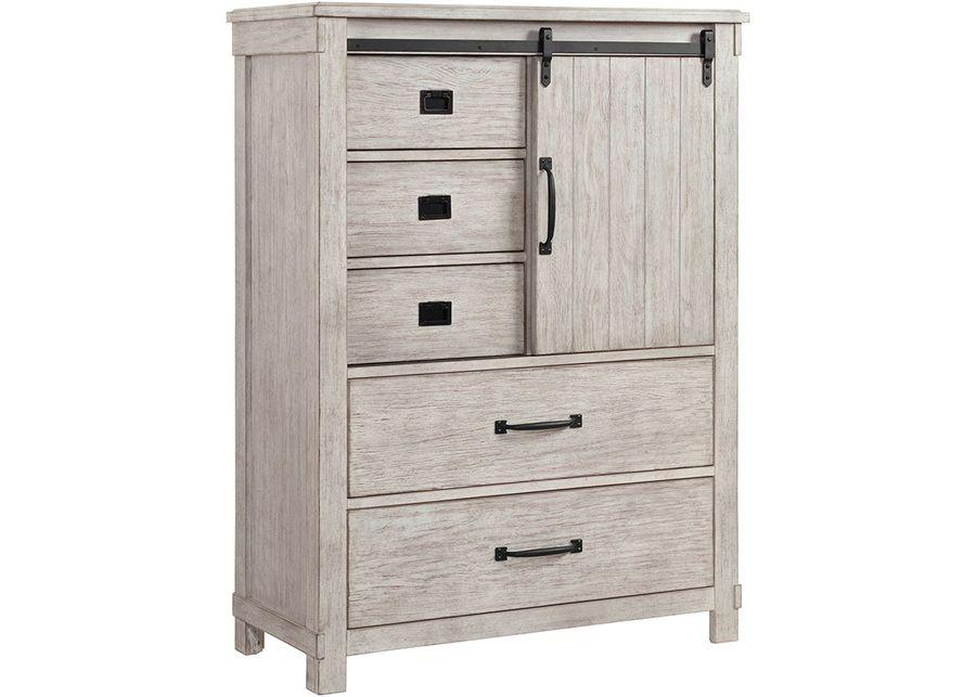 Mesa White 8 Pc. Queen Storage Bedroom