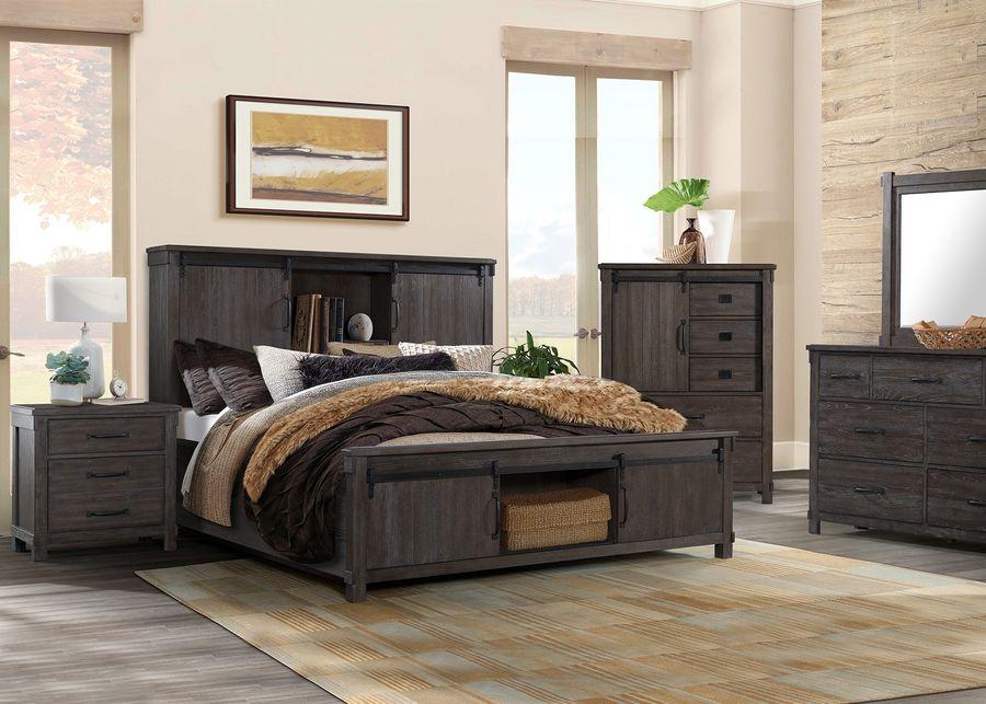 Mesa Brown 5 Pc. Queen Storage Bedroom