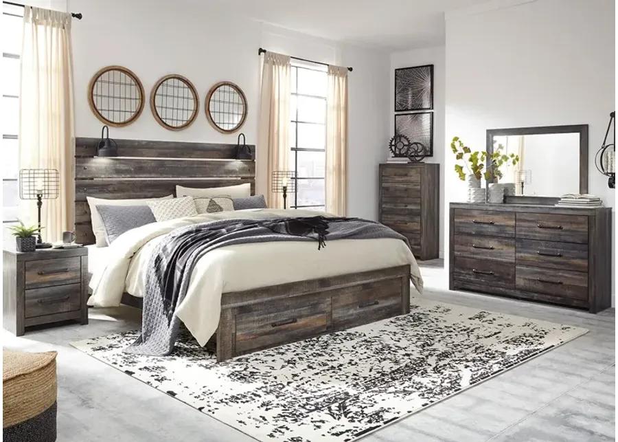 Denver Gray 8 Pc. King Storage Bedroom