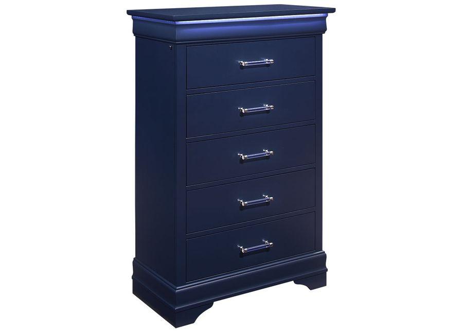 Francis Blue 8 Pc. King Bedroom