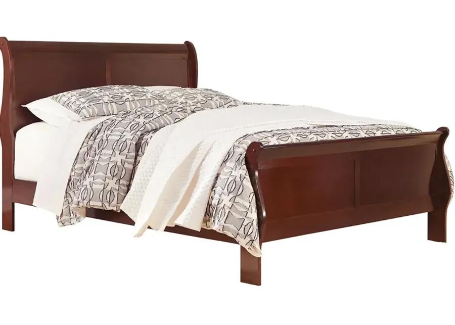 Louise Cherry Queen Bed