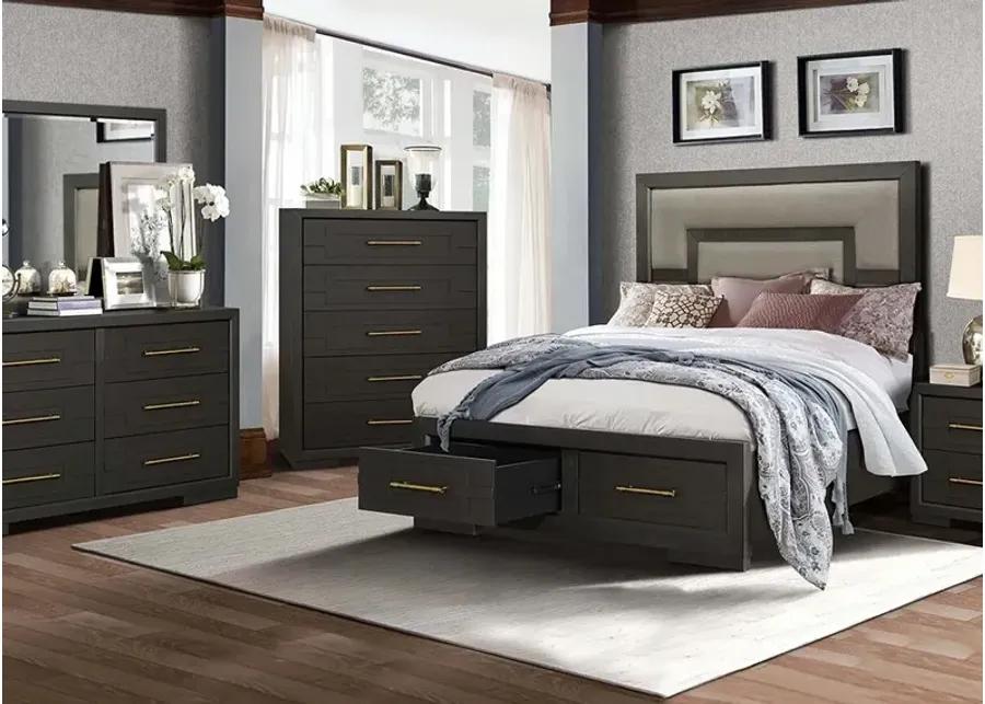 Olivia 8 Pc. King Storage Bedroom