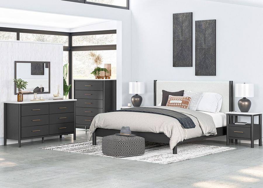 Bodhi Black Queen Bed