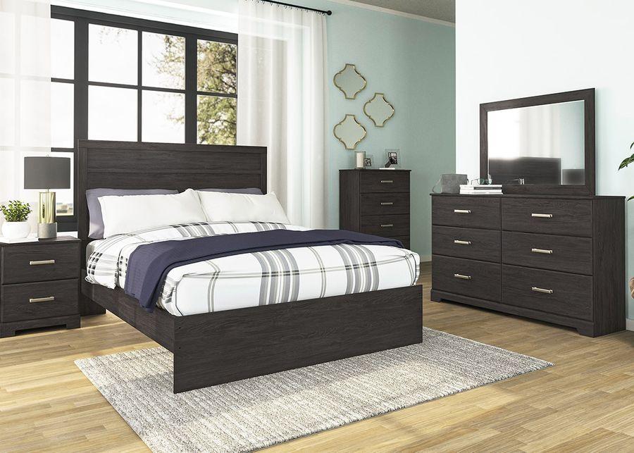 Rory Black Queen Bed