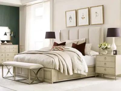 Siena Upholstered King Bed Complete