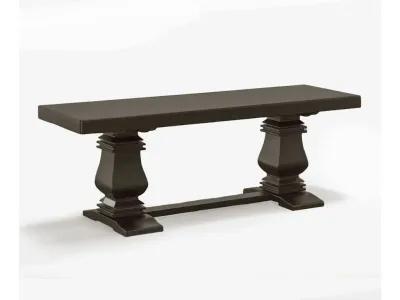 Bristow 50.5in Dining Bench - Chocolate