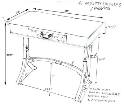 Alta Writing Desk