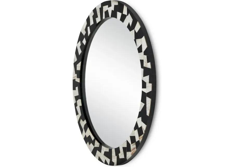 Bindu Round Mirror