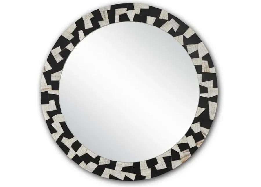 Bindu Round Mirror