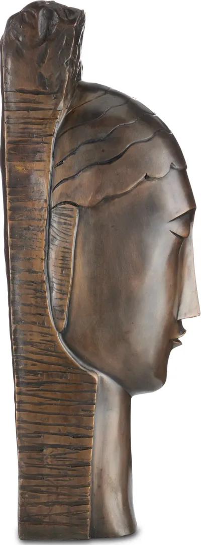 Art Deco Head Bronze