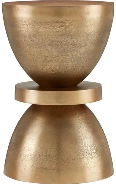 Ivaan Brass Accent Table