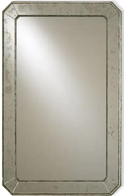 Antiqued Rectangular Mirror