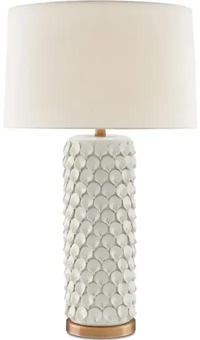 Calla Lily White Table Lamp