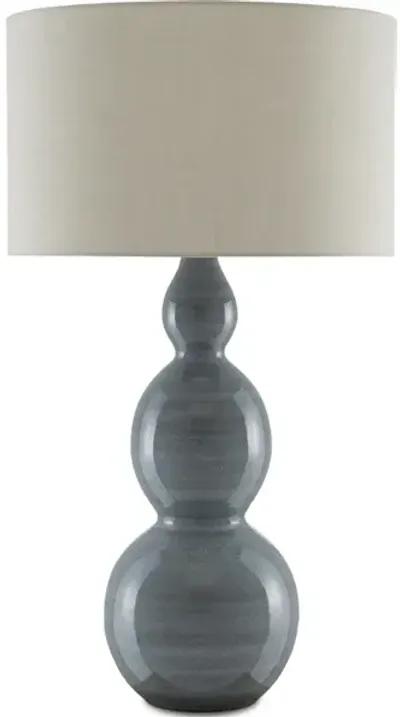 Cymbeline Gray Table Lamp