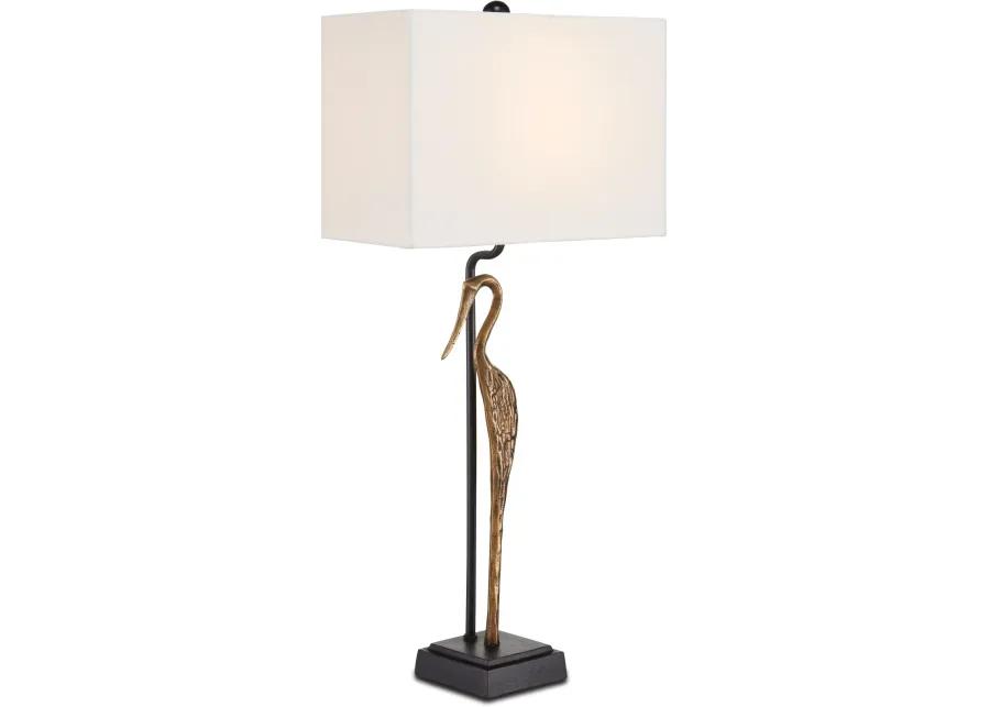 Antigone Brass Table Lamp