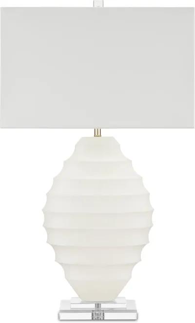 Abbeville White Table Lamp