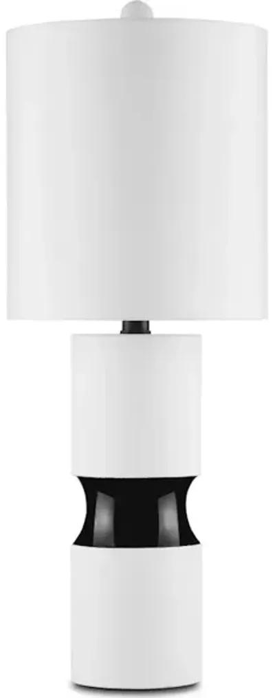 Althea Black and White Table Lamp