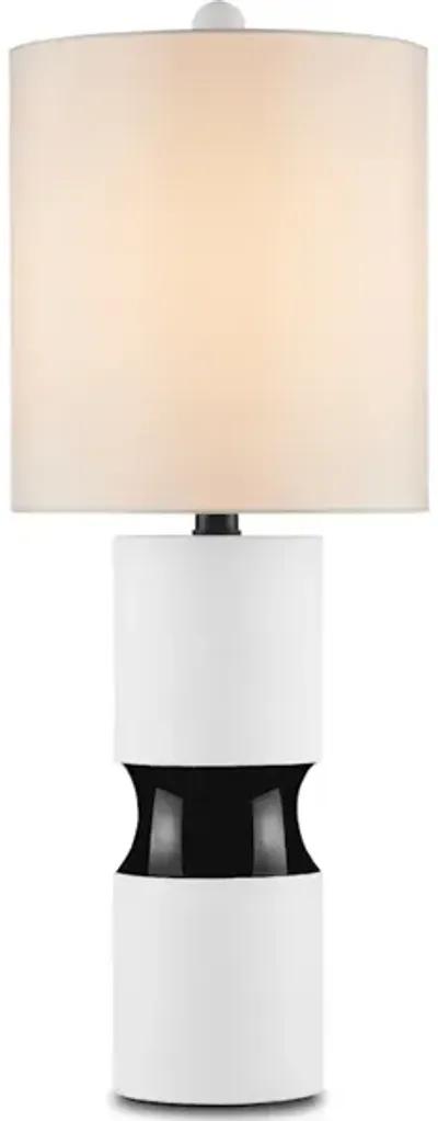 Althea Black and White Table Lamp