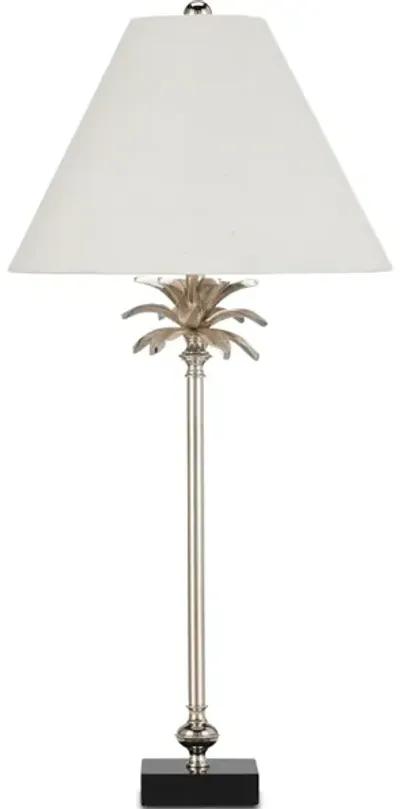 Palmyra Nickel Table Lamp