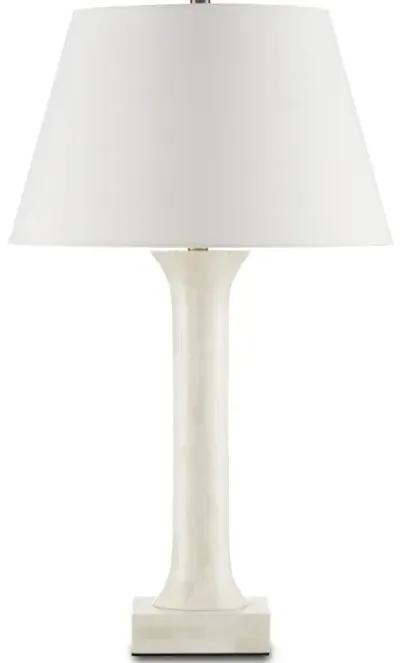 Haddee White Table Lamp